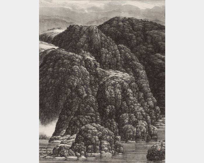山湖倒影