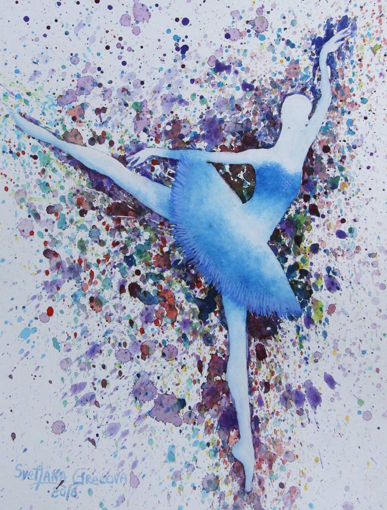 葛拉娜 - Blue ballerina
