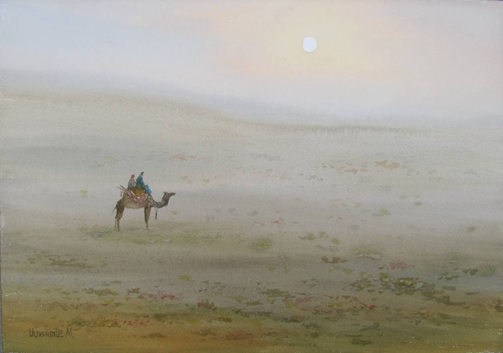 Ulugbek Muhamedov - morning in the desert