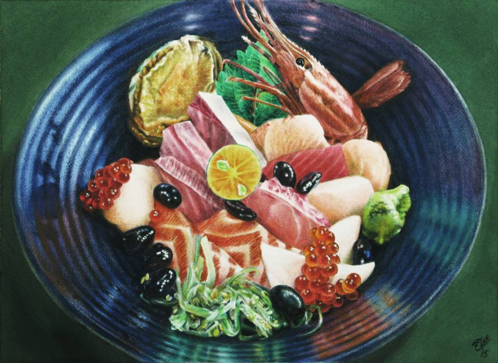 鍾民豐 - 三多屋爸爸嘴生魚片蓋飯