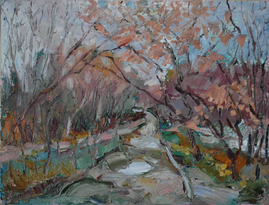 Natalia Nysh - Paysage Arbores autumnales