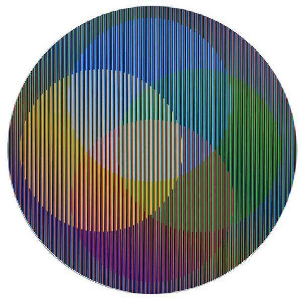 Carlos Cruz-Diez - Induction Chromatique Série Gabo 30B