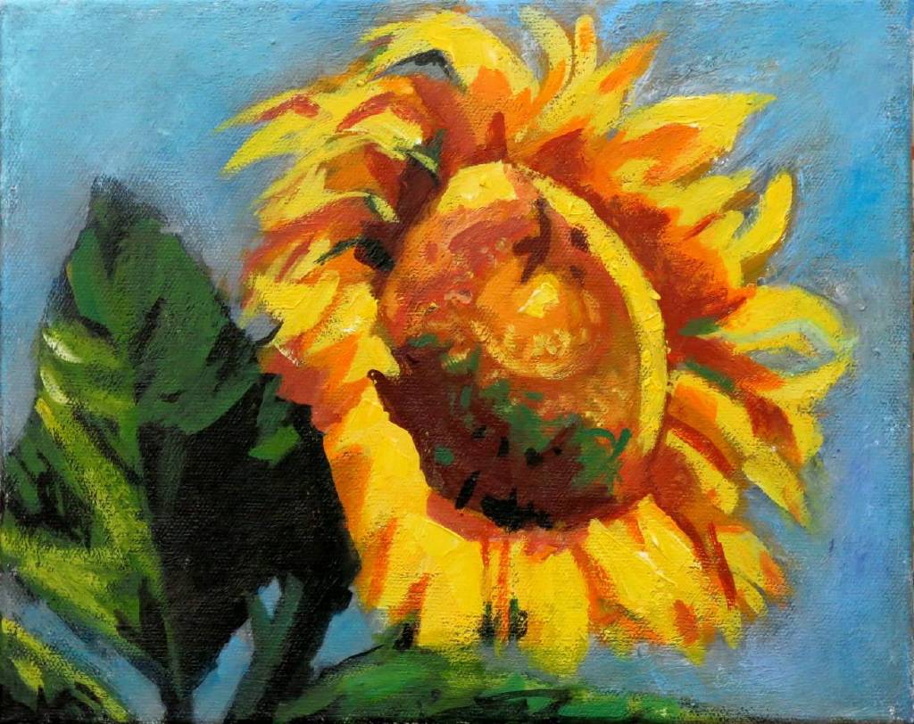 Vanessa - 燦爛 sunshine oil painting #5