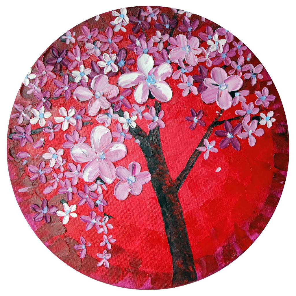 葛拉娜 - Spring blossom (red)