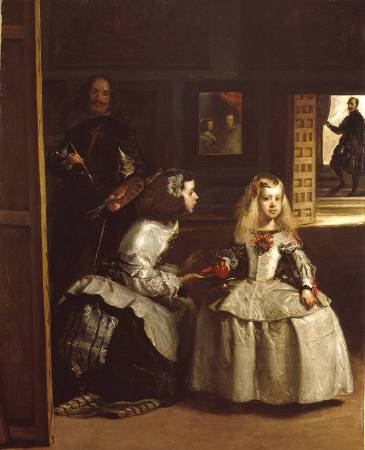 X8889 John Phillip Partial copy of 'Las Meninas', 1862 Oil on canvas 185 × 148 cm © Royal Academy of Arts, London