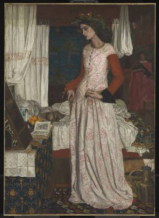 X8902 William Morris Hunt La Belle Iseult, 1858 Oil on canvas 71.8 × 50.2 cm © Tate, London (N04999)