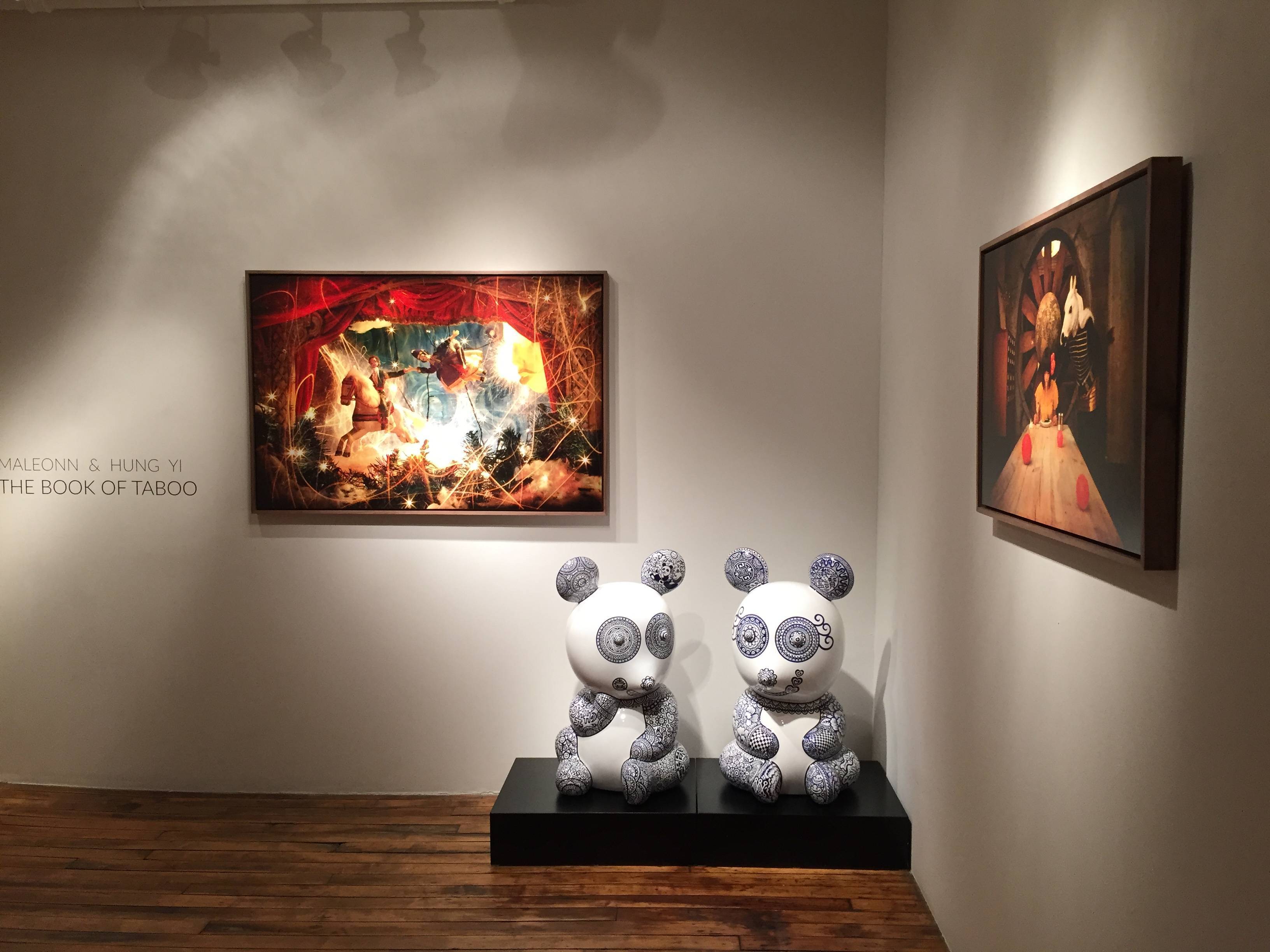 洪易與中國當代藝術家馬良於Emmanuel Fremin Gallery舉行雙個展