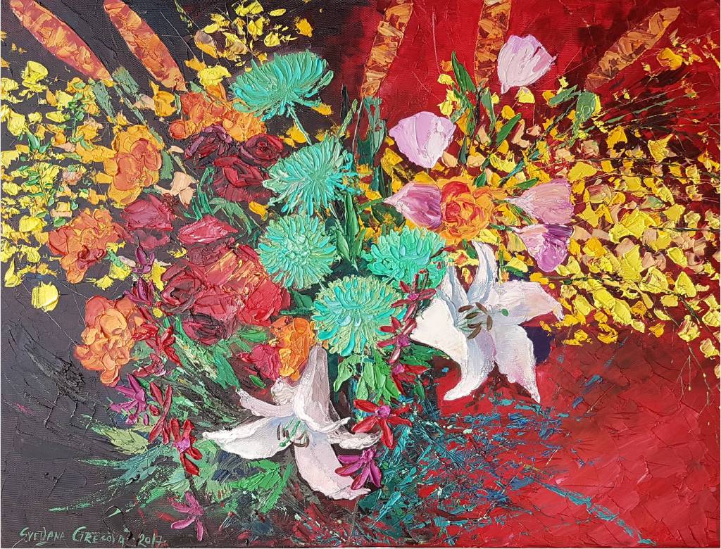 葛拉娜 - Green chrysanthemums