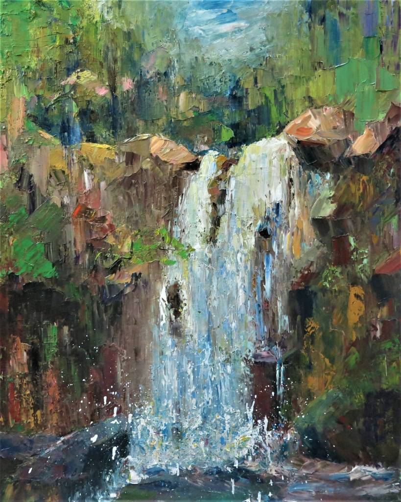 潘柏克(柏克創藝) - 奇巖飛瀑 Peculiar Cliff and Waterfall