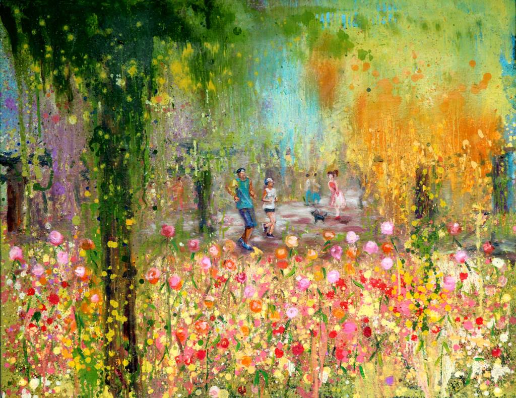 潘柏克(柏克創藝) - 花園百花齊放 All Sorts of Flowers Bloom in Garden