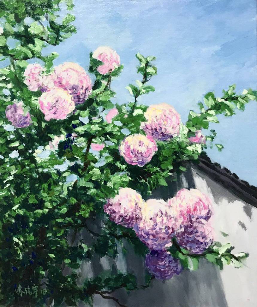 陳治宇 - 盛夏的繡球花