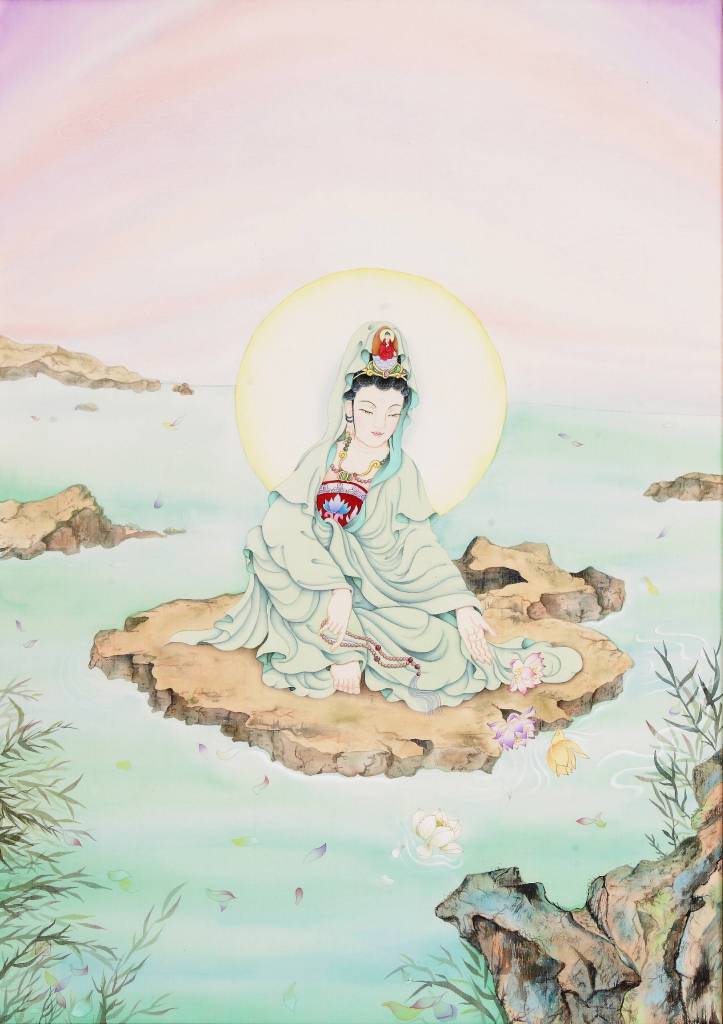 傳意菩提 - 清淨觀音 畫師:迴香
