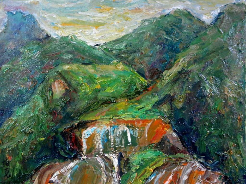潘柏克(柏克創藝) - 黃金瀑布 Golden Waterfall