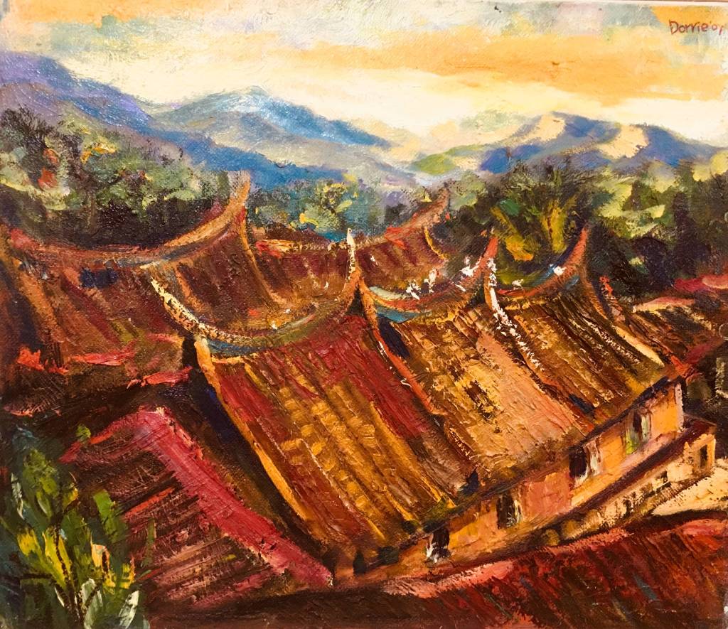 Dorrie Hsu - 獅頭山上的寺廟