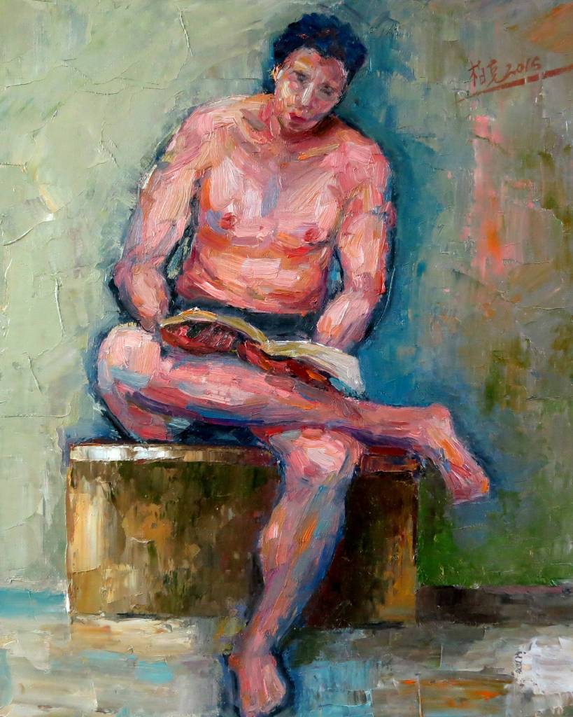 潘柏克(柏克創藝) - 手不釋卷 Always with A Book in Hand