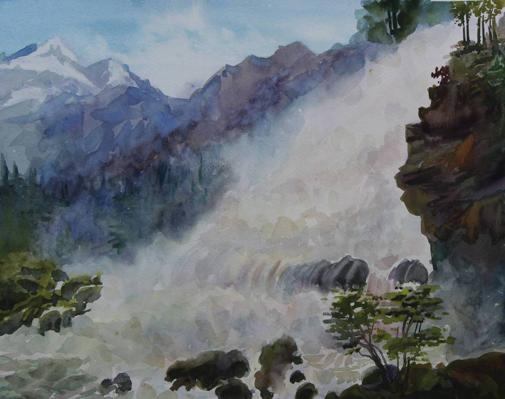 葛拉娜 - Mountain Waterfall
