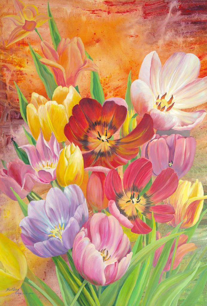 葛拉娜 - 鬱金香花束 Tulips bouquet